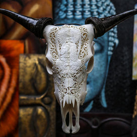 Cow Skull - Buddha