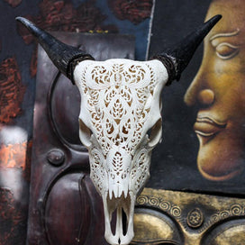 Cow Skull - Tribal 4
