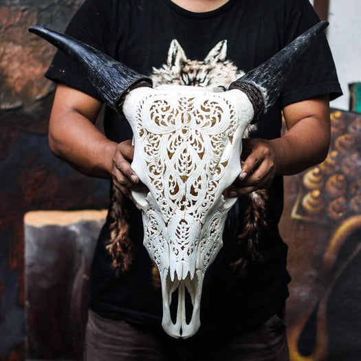 Cow Skull - Tribal 4