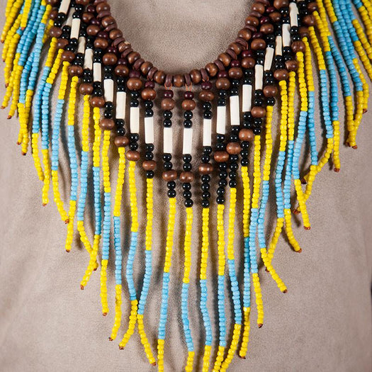 Yellow-Turquoise Necklace
