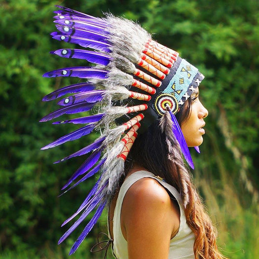 Purple Chief Headdress by Novum Crafts