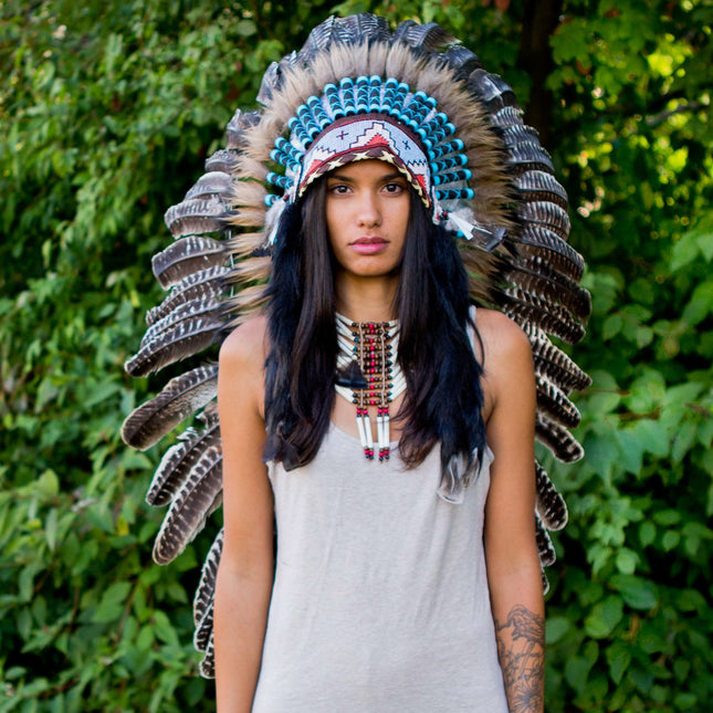 Gold and White Feather Native indian Fringe Plunge Bra and Skirt – L'Amour  Le Allure