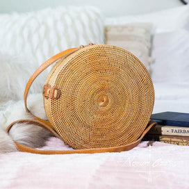 Round Rattan Bag (Large) - Penida