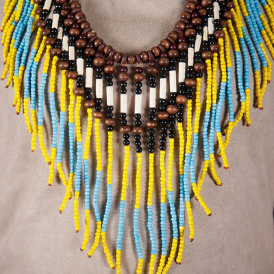 Yellow-Turquoise Necklace