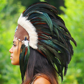 The Headdress that is…”back to black”