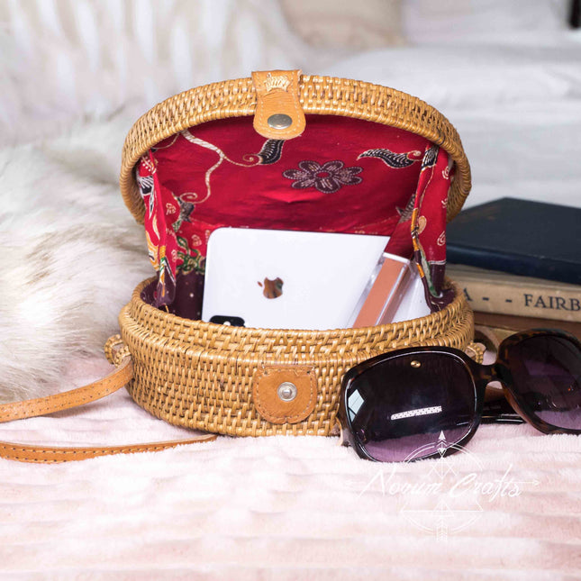 Luna Rattan Bag